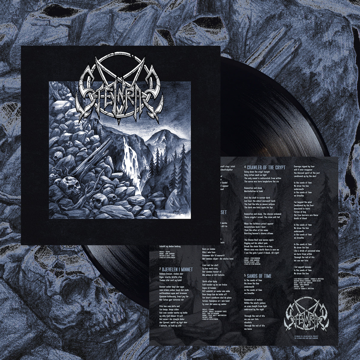 Steinras "Steinras (Black vinyl)" Limited Edition 12"