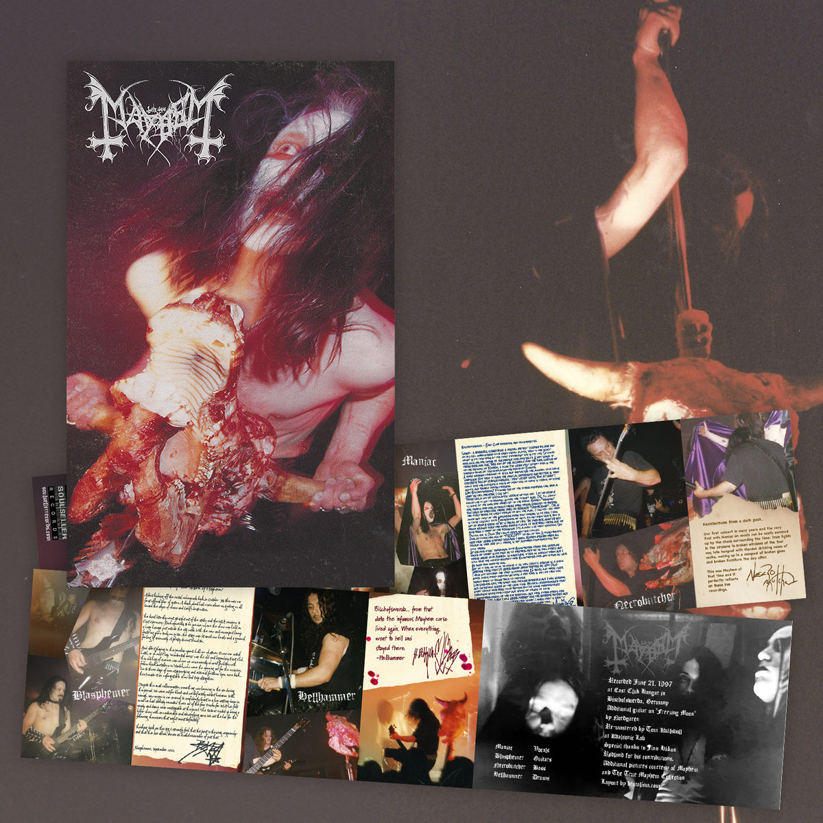 Mayhem "Live in Bischofswerda (Ltd. cassette)" Limited Edition Cassette