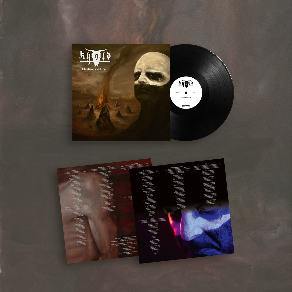 Khold "Du dømmes til Død (Black vinyl)" Limited Edition 12"