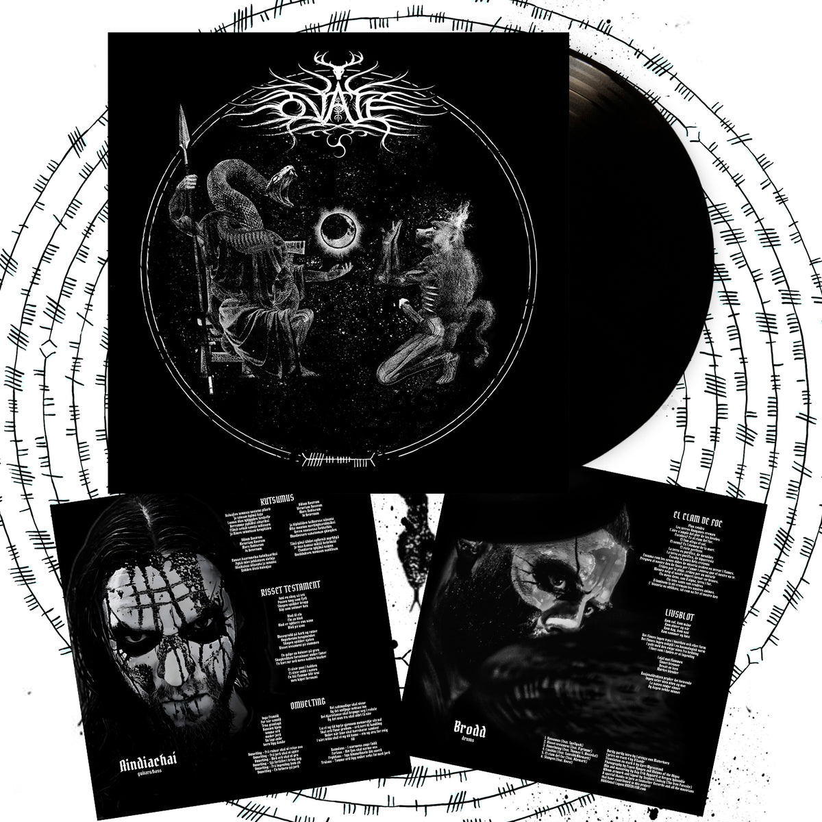 Ováte "Rúin (Ltd. edition black vinyl)" Limited Edition 12"