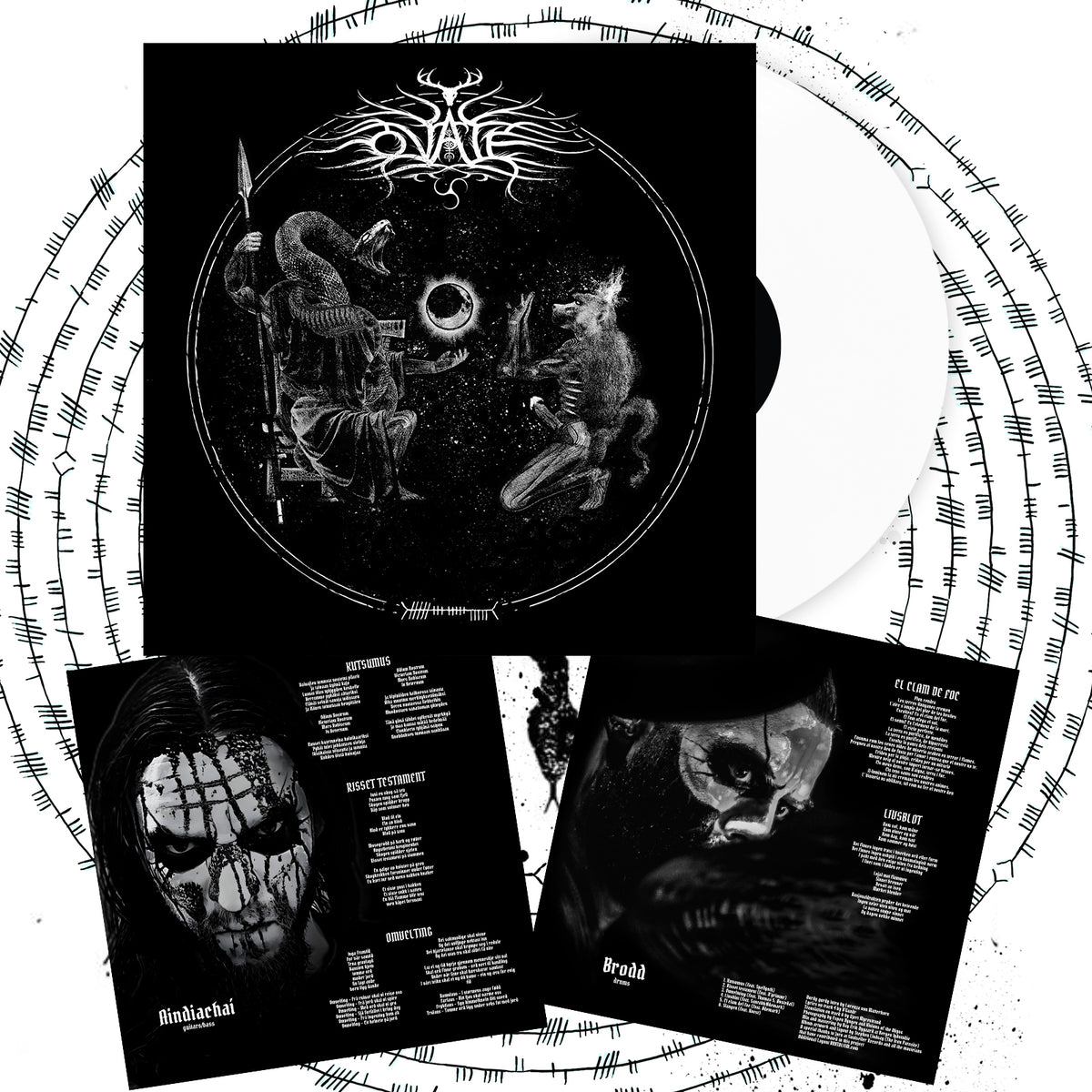 Ováte "Rúin (Ltd. edition white vinyl)" Limited Edition 12"
